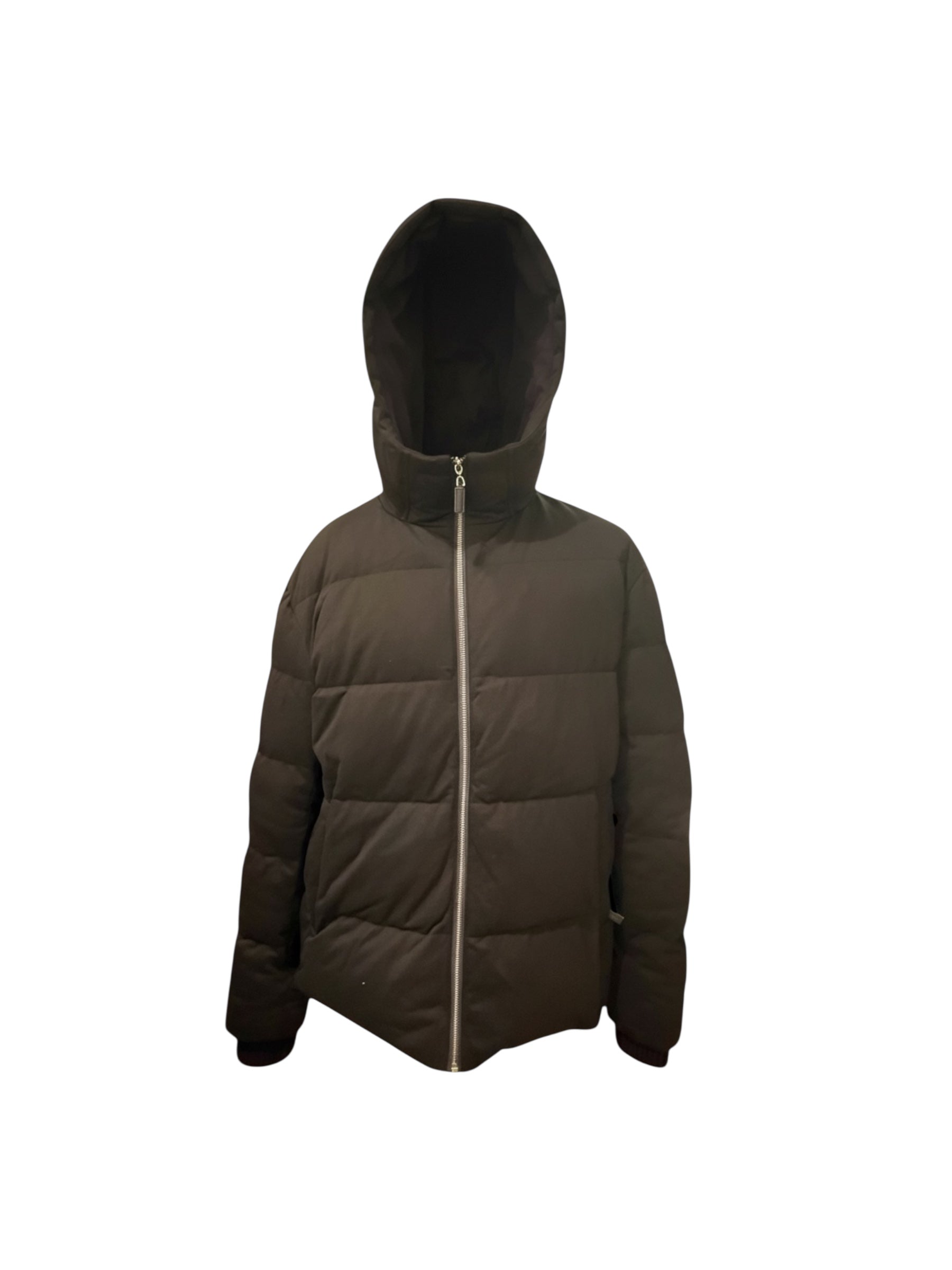 Knit Cotton Puffer Jacket