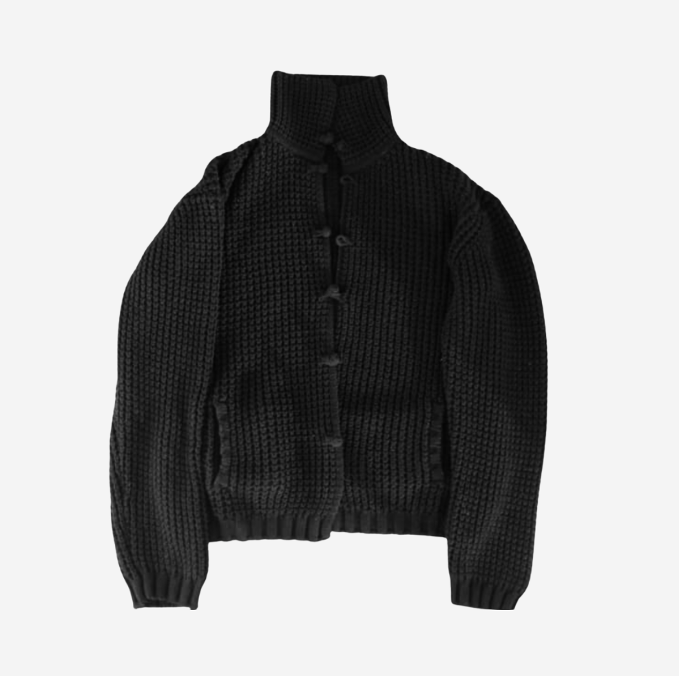 Waffle Knit Cardigan